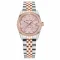 Pagani Design PD-1794L Silver-Rose Gold-Pink
